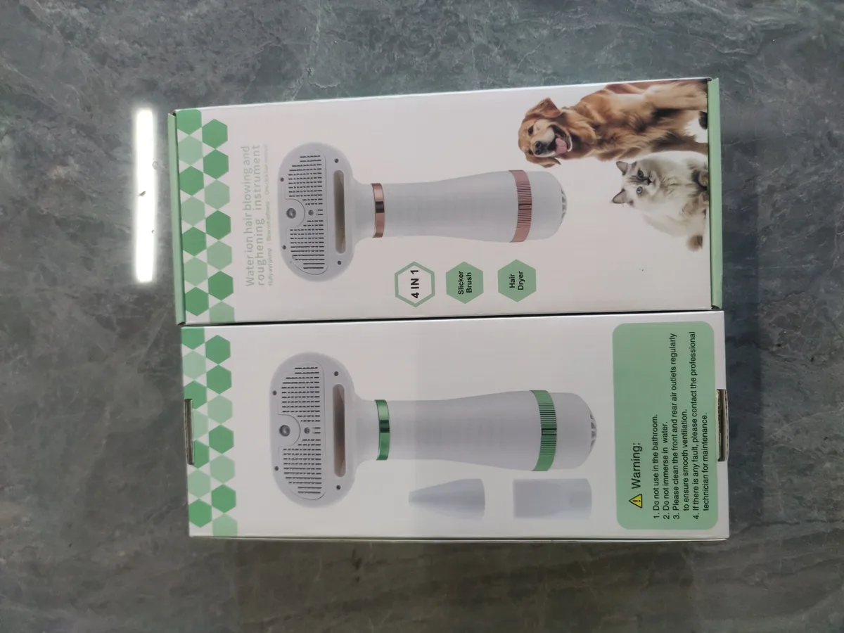 3-in-1 Wiederaufladbare Haustierhaar Dampfbürste – Entfilzungswerkzeug für Katzen und Hunde - detail
