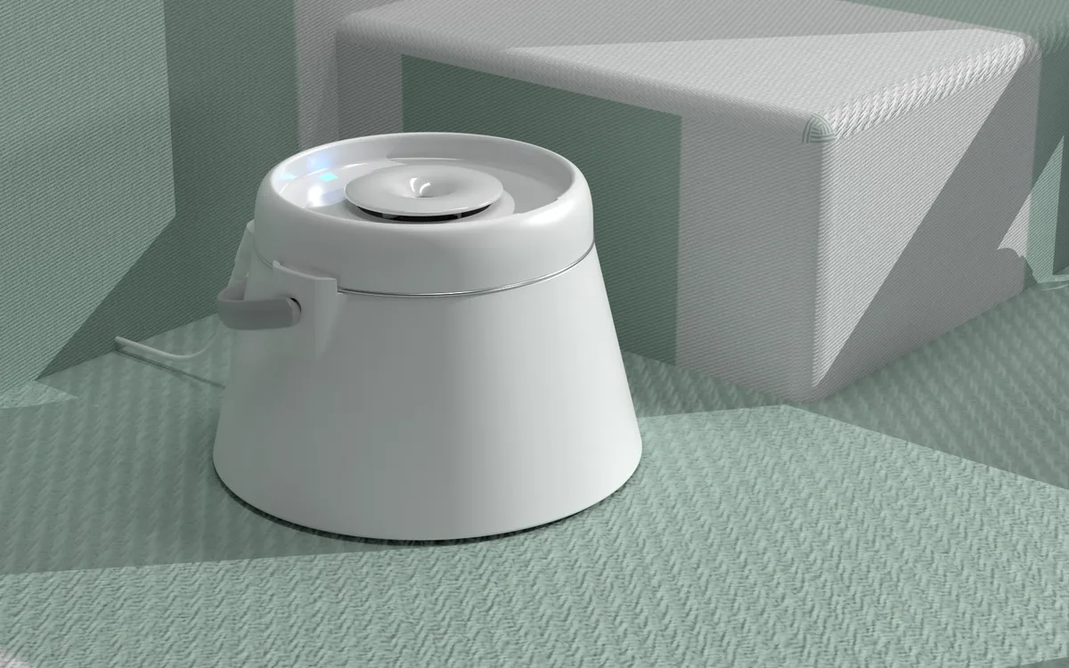 Fontaine à eau pour chat en acier inoxydable – Distributeur automatique d'eau pour animaux avec bol - detail
