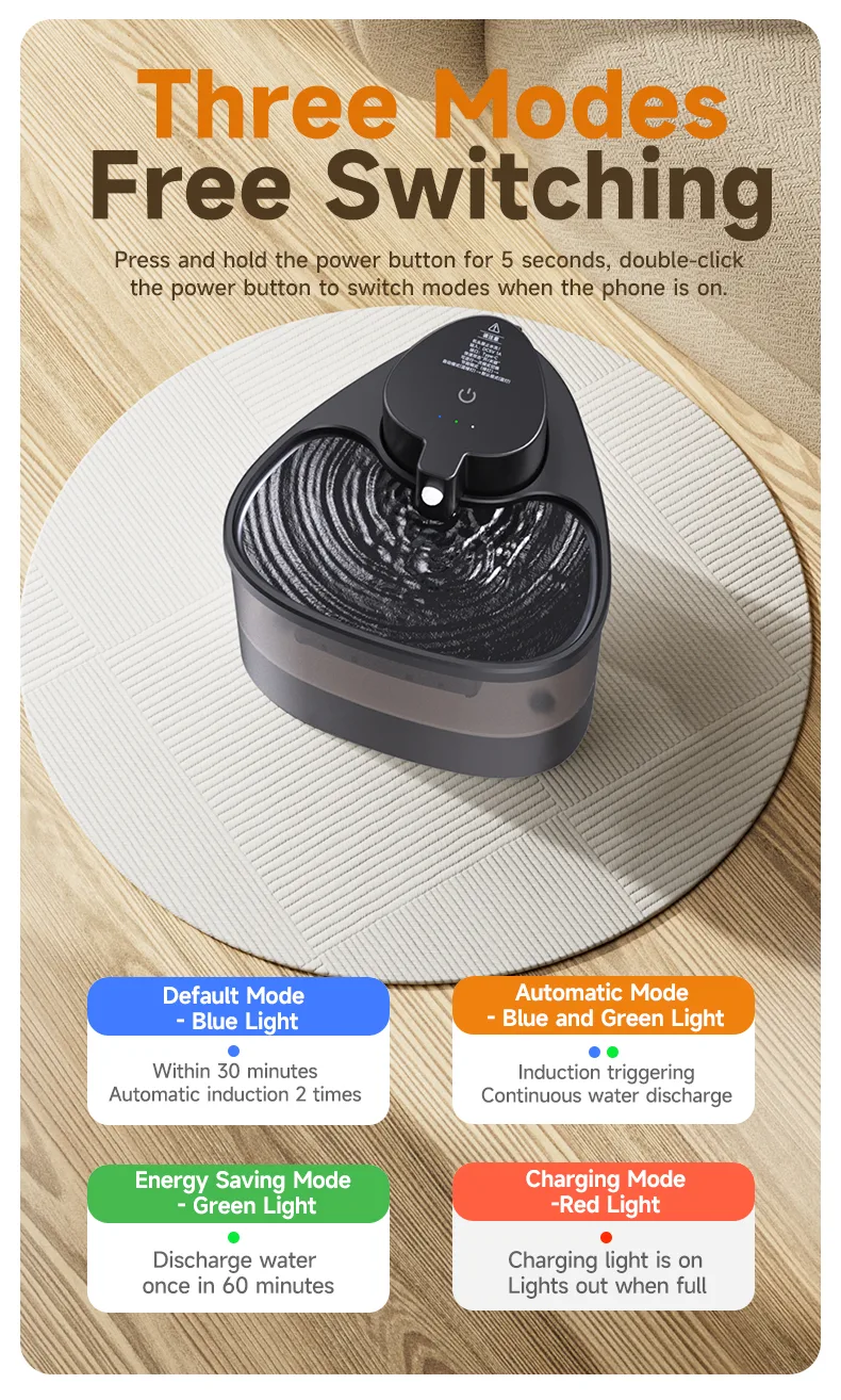 Fonte de Água Inteligente para Pets com Filtro Dispensador Automático Silencioso Ecológico - detail