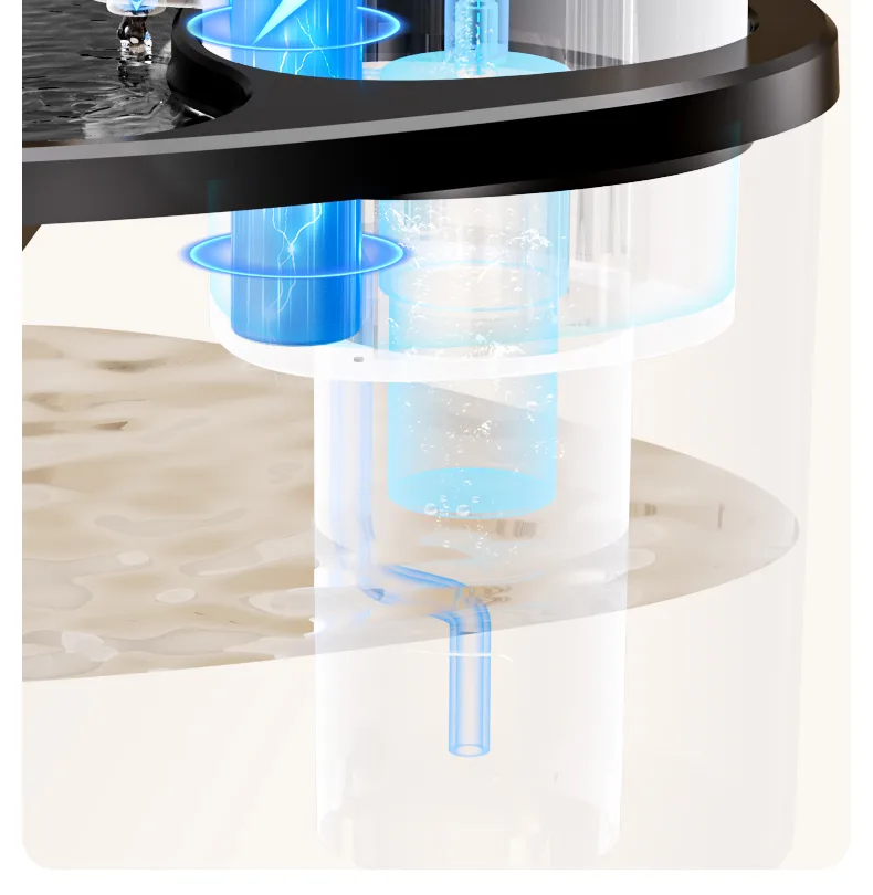 Fonte de Água Inteligente para Pets com Filtro Dispensador Automático Silencioso Ecológico - detail