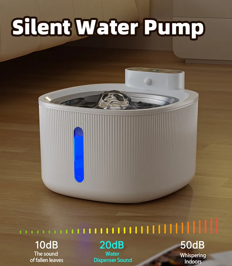 Fonte Inteligente de Grande Capacidade para Animais de Estimação — Bebedouro Automático para Gatos - detail