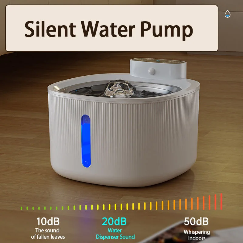 Fonte Inteligente de Grande Capacidade para Animais de Estimação — Bebedouro Automático para Gatos