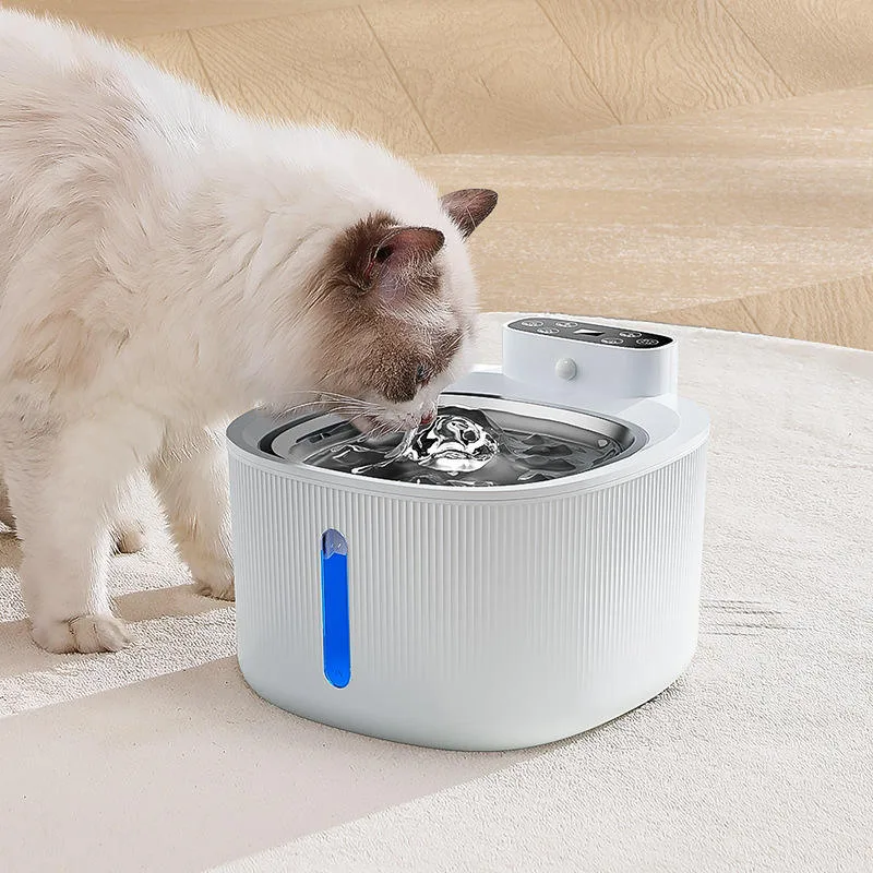 Large Capacity Smart Pet Drinking Fountain Automatic Cat Water Dispenser