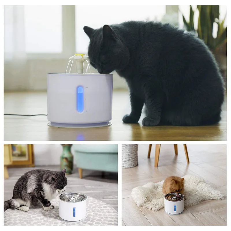 3L 自動猫用給水器 ステンレス製 スマートペット給水器 PetTech Global - detail