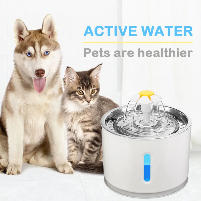 3L 自動猫用給水器 ステンレス製 スマートペット給水器 PetTech Global