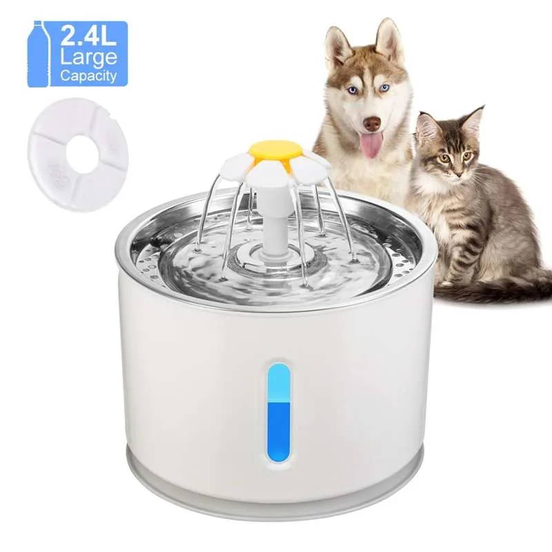 3L 自動猫用給水器 ステンレス製 スマートペット給水器 PetTech Global