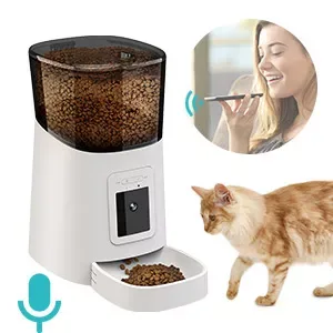 OEM Private Label Smart Pet Feeder 6L with Camera Remote Control Cat Dog - detail
