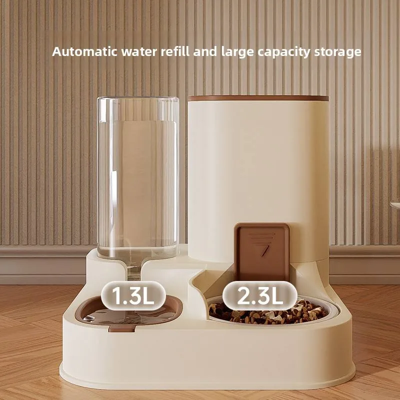 Automatischer Futterspender und Trinkbrunnen All-in-One für Katzen und Hunde – Großhandel