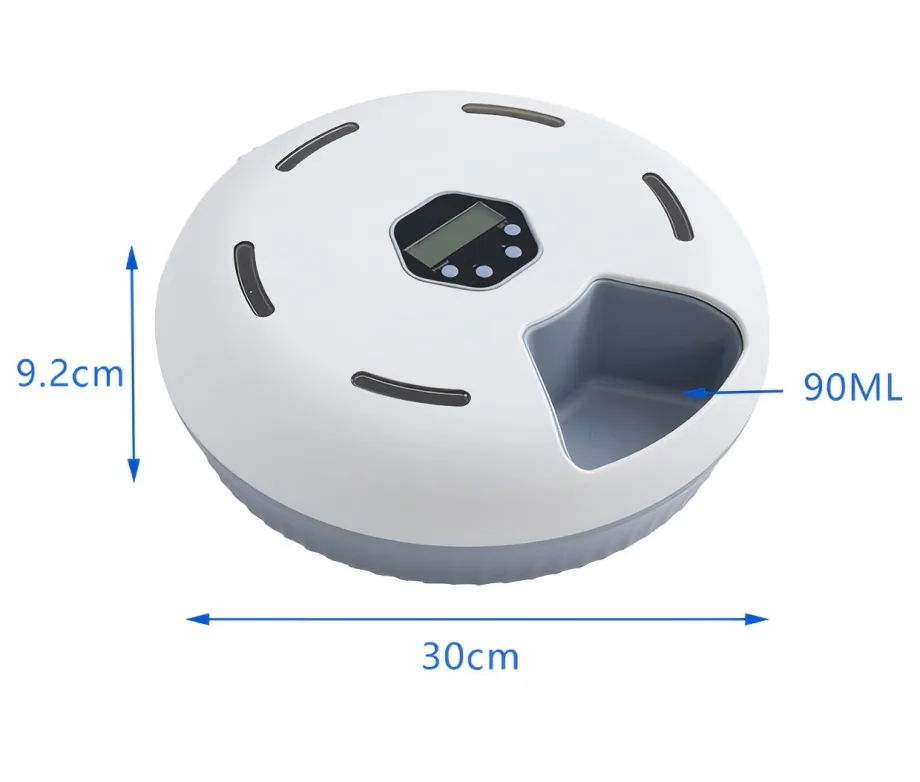 Distributeur automatique intelligent d'aliments humides avec minuterie et conservation de la fraîcheur pour chats et chiens