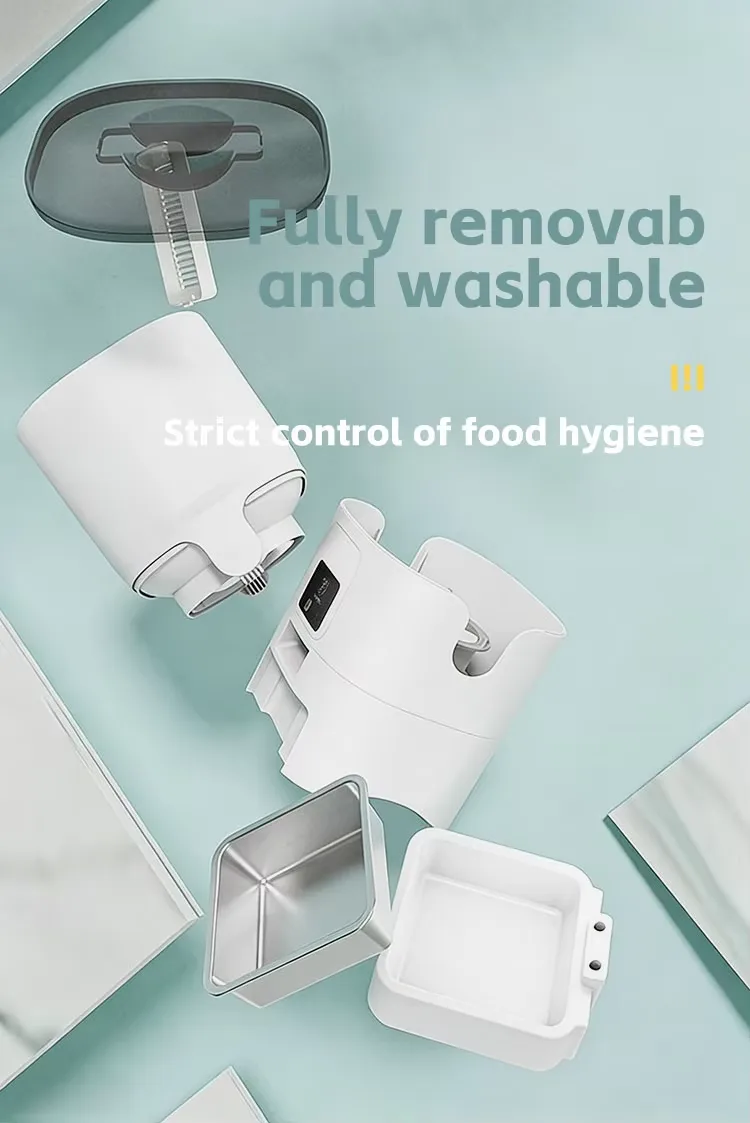 6L Smarter Futtermittel-Automatenfutter mit APP-Steuerung, zeitgesteuerte Portionsgabe, automatischer Futterspender für Katzen und Hunde - detail