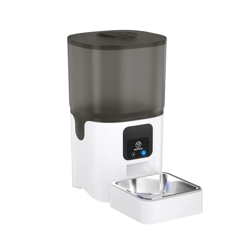 6L Smarter Futtermittel-Automatenfutter mit APP-Steuerung, zeitgesteuerte Portionsgabe, automatischer Futterspender für Katzen und Hunde