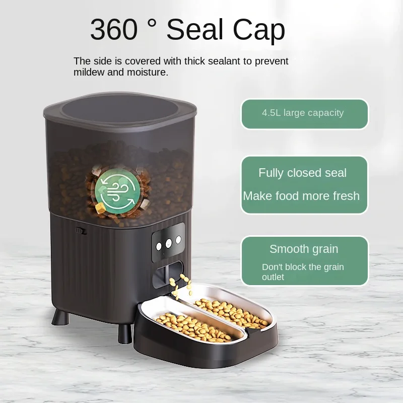 OEM Pet Feeder 8L Camera WiFi – Wholesale APP Control Manufacturer - detail