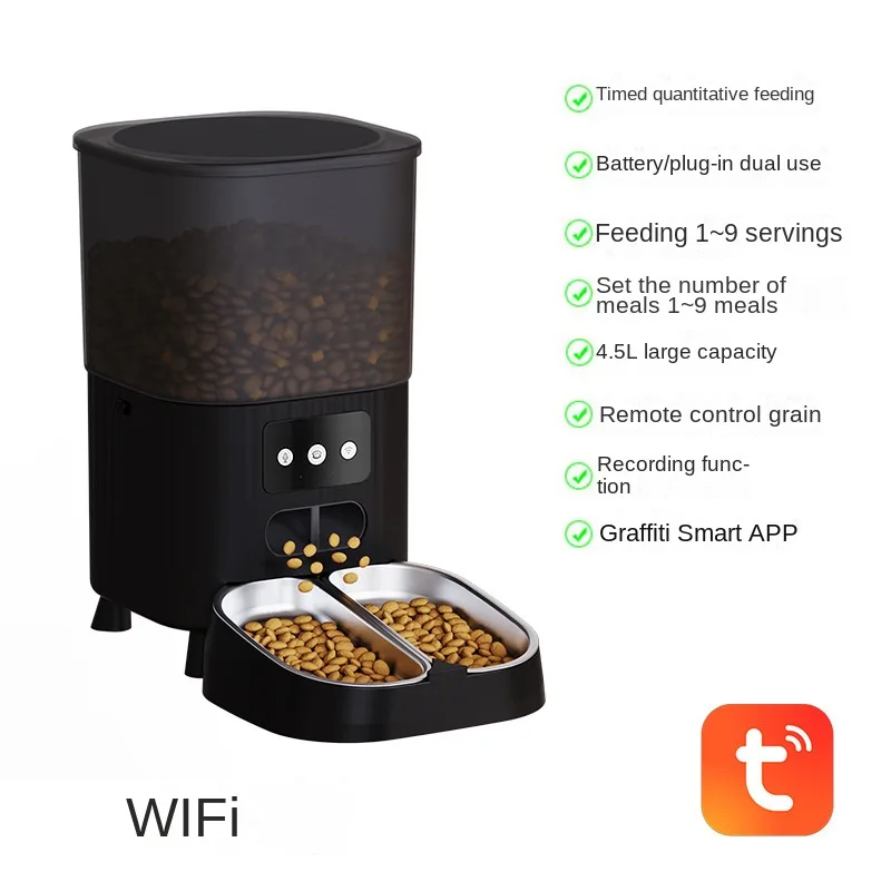 OEM Pet Feeder 8L Camera WiFi – Wholesale APP Control Manufacturer - detail