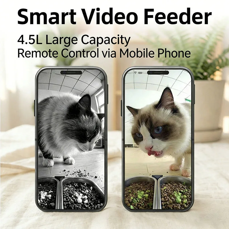 OEM Pet Feeder 8L Camera WiFi – Wholesale APP Control Manufacturer