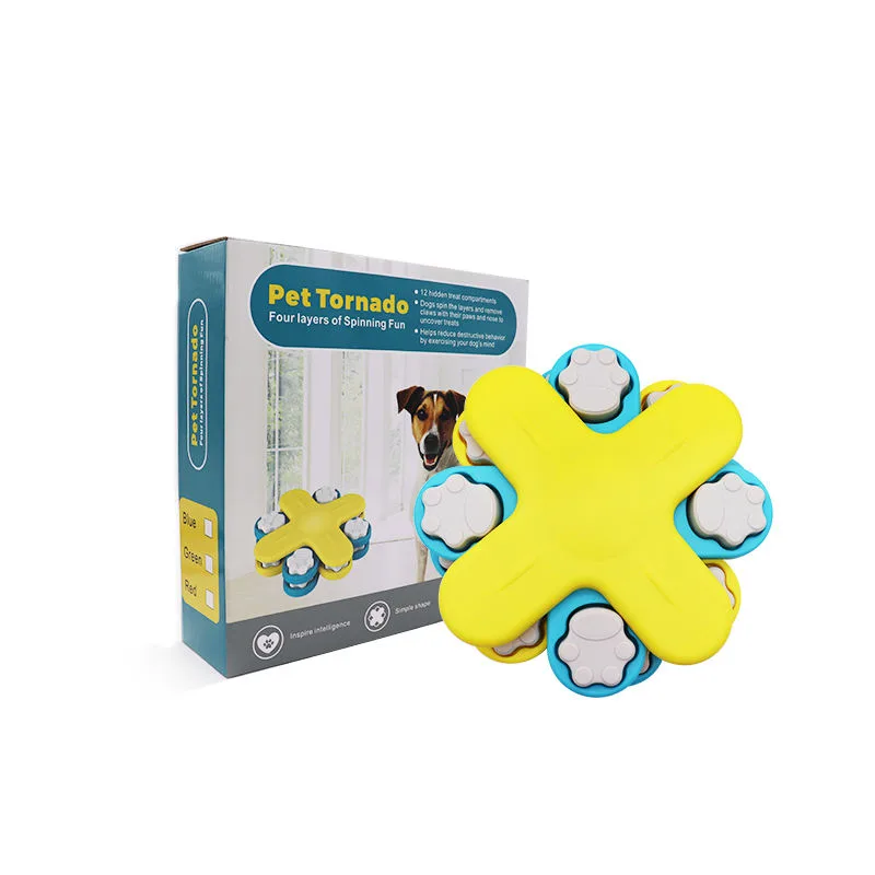 Interaktiver Hundeleckerli-Spender Puzzle-Spielzeug Slow Feeder IQ-Training