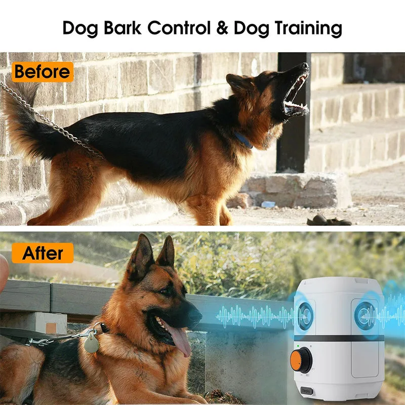 Repelente ultrasónico para perros Triple ultrasónico Impermeable Recargable Control de ladridos - detail